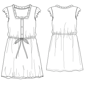 Fashion sewing patterns for Prenatal pijama 7411